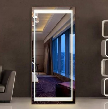 Зеркало напольное с подсветкой светодиодной лентой Бостон